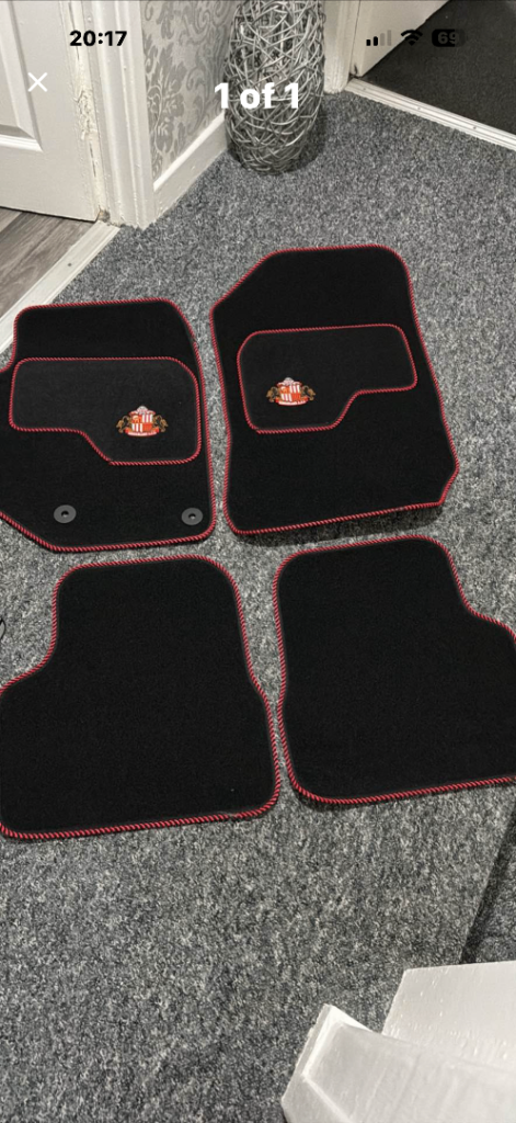 Sunderland afc car mats 