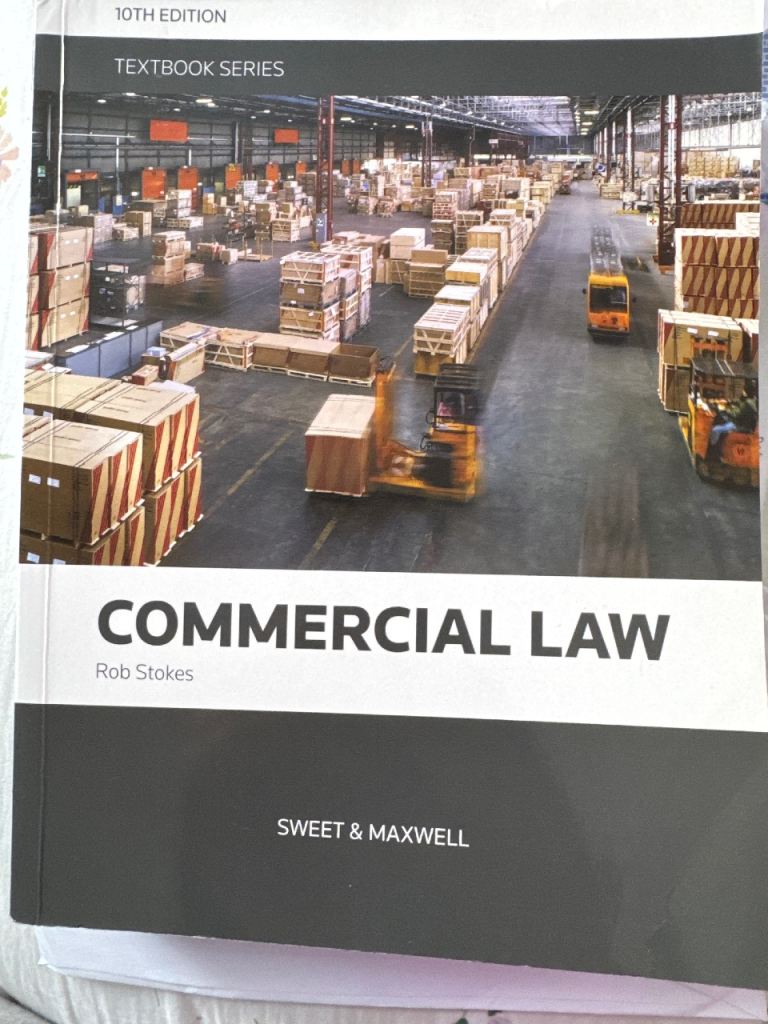 Commercial law LLB textbook 
