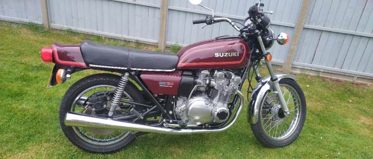 GS 750  1978 gsxr Grandad!!