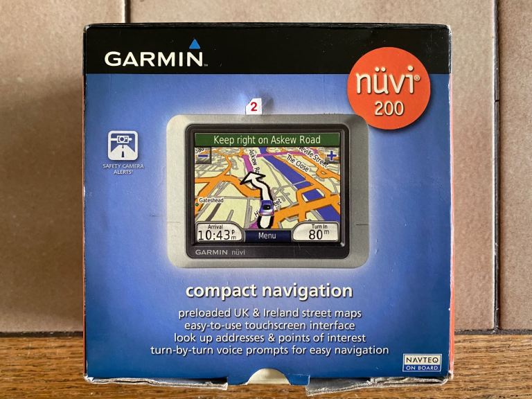 Garmin nuvi 200 sat nav