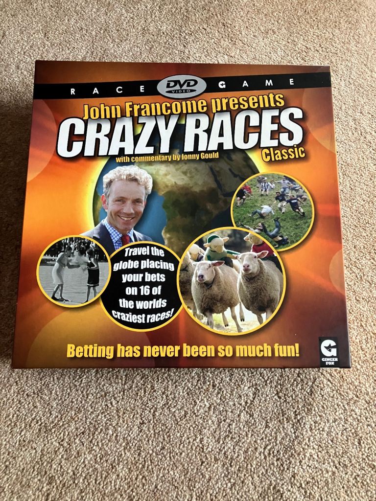 Crazy Races DVD betting game 