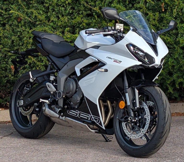 2025 TRIUMPH DAYTONA 660 - NEW - UNREGISTERED