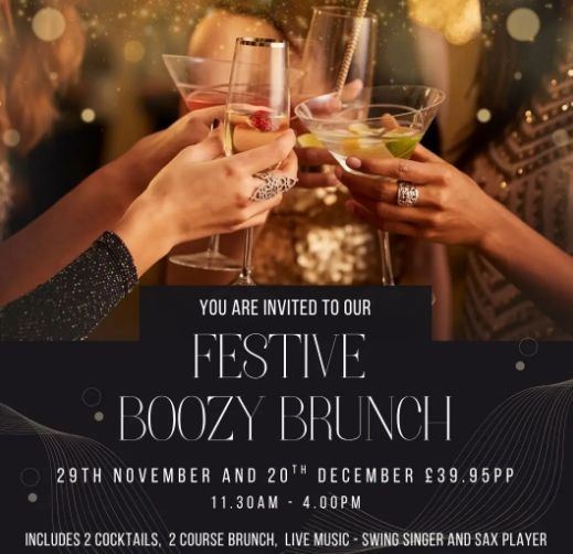 FESTIVE BOOZY BRUNCH