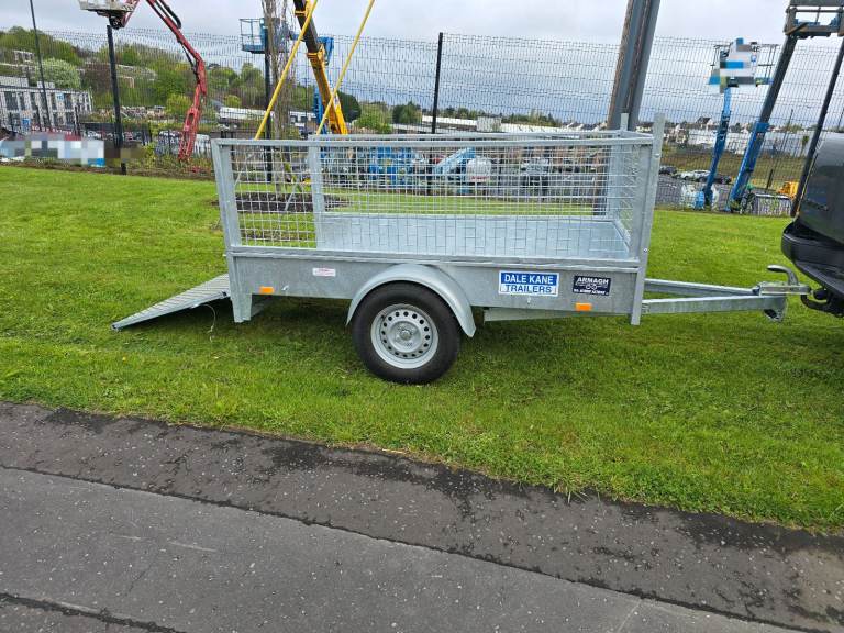 New Dale kane 7x4ft general purpose car trailer meshsides