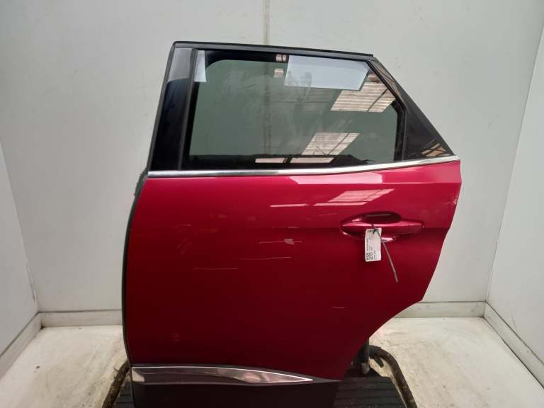 Peugeot 3008 Left Rear Door N/S 2016-2024 Red 5 Door Hatchback