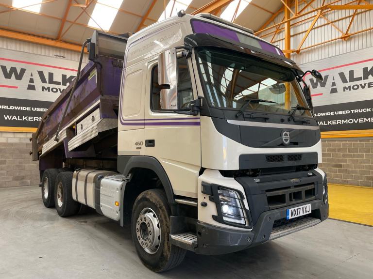 VOLVO FMX 460 *EURO 6* GLOBETROTTER 6X4 TIPPER DRAWBAR SPEC - 2017 - WX17 VXJ