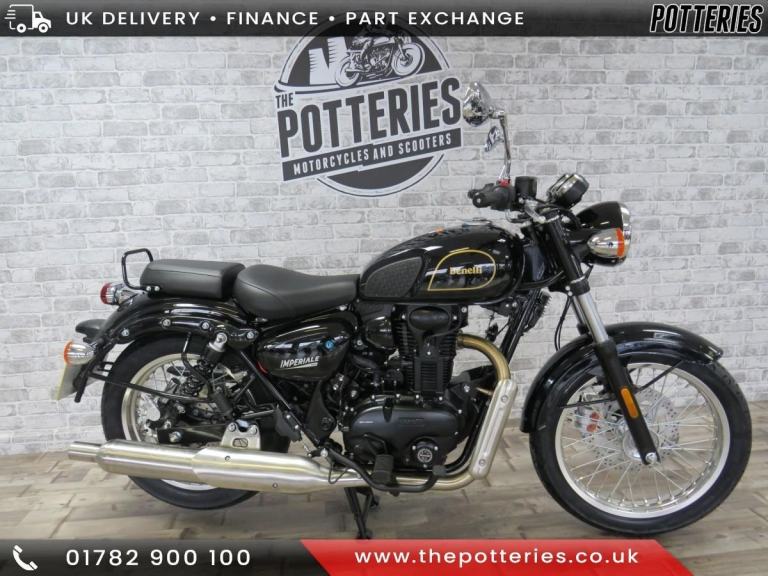 Benelli IMPERIALE 400 cc 2024 PRE-REG 74 PLATE