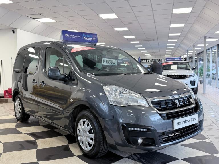 2017 Peugeot Partner Tepee 1.6 BlueHDi 75 Active 5dr MPV Diesel Manual