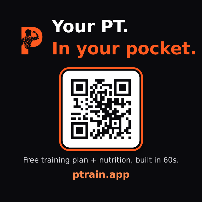 PTrAIn - free personal trainer in your pocket. App