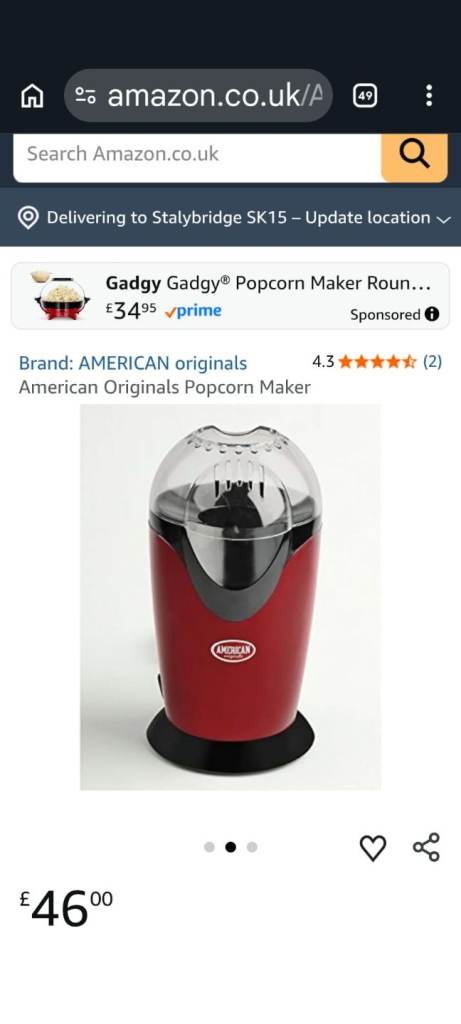 Popcorn maker