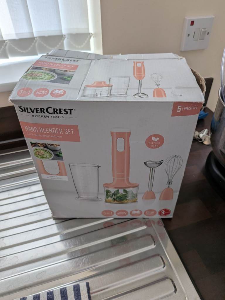 Silver crest hand blender set