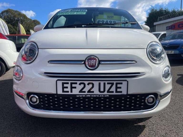 2022 22 FIAT 500 1.0 MHEV DOLCEVITA HATCHBACK 3DR PETROL MANUAL EURO 6 (S/S) (70