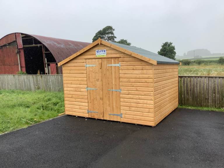 Heavy Duty 10x10 Workshop Log QUICK DELIVERY TIMES 