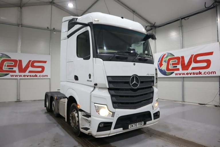 2020 (70 PLATE) Mercedes Benz Actros 2548 6x2 Euro 6 Tractor Units