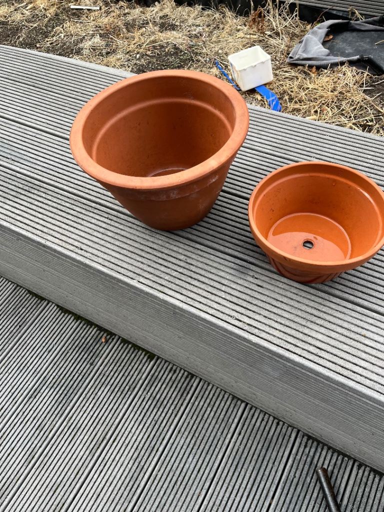 Terracotta pots 