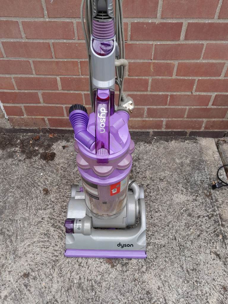Dyson Upright Vacuum Cleaner – Purple, Good Condition