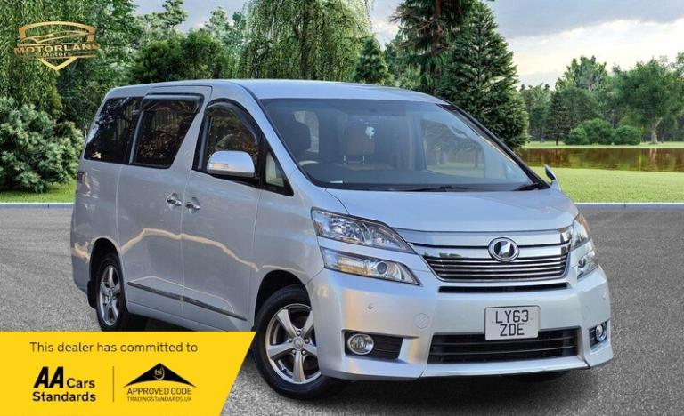 2013 Toyota Vellfire 2.4L PETROL AUTO 8 SEATS 5 DR Petrol Automatic