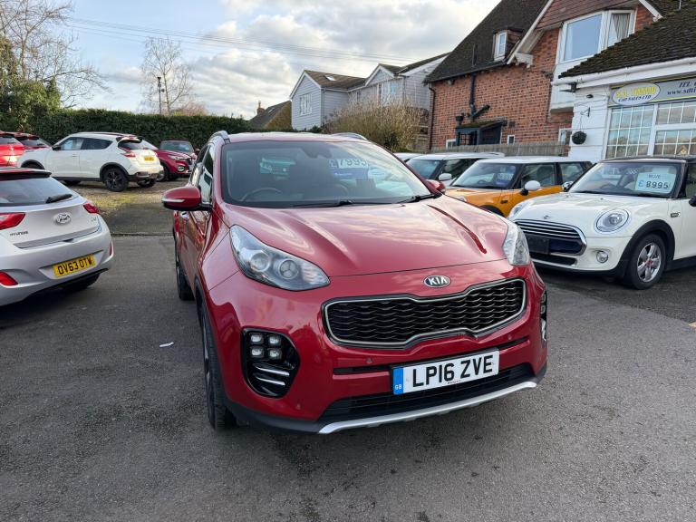 2016 Kia Sportage 1.6 T-GDi GT-Line SUV 5dr Petrol Manual AWD Euro 6 (174 bhp)