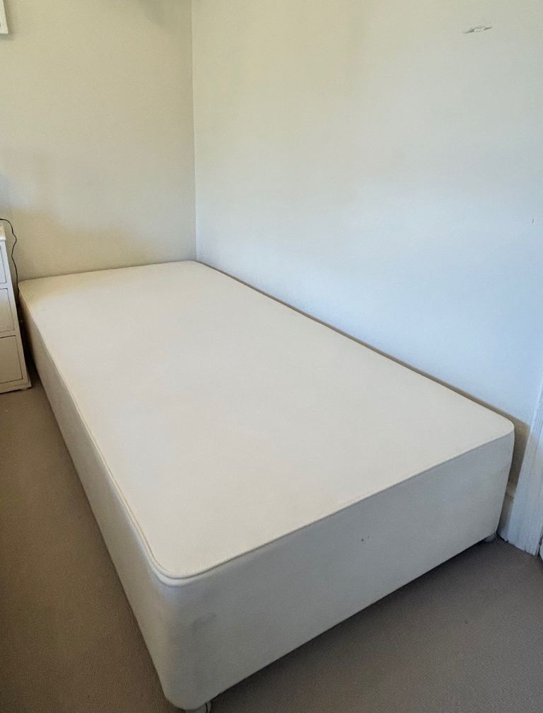 Sturdy single bed base in good condition.