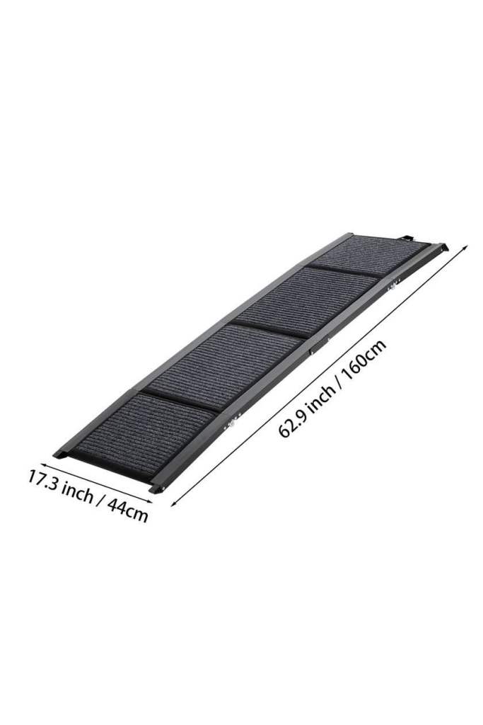Portable car ramp for dog