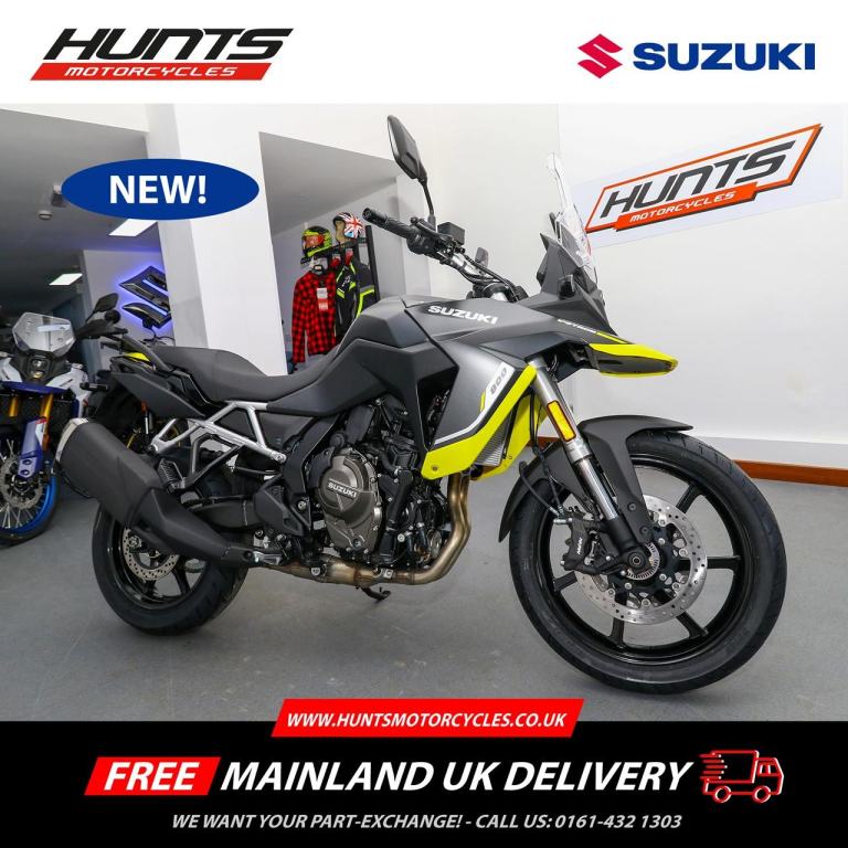 NEW 2026 Suzuki V-Strom 800RE. Matt Black. £9,499 On The Road (NO ADDED FEES)