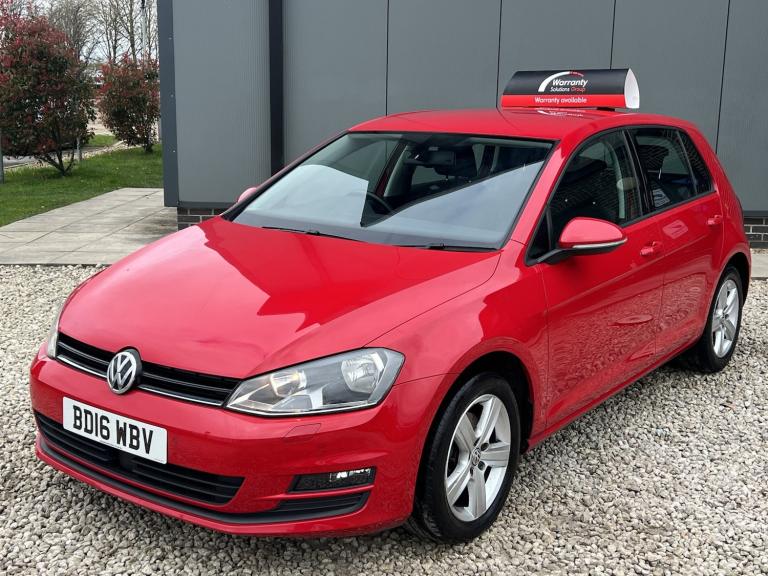 VOLKSWAGEN GOLF 1.4 TSI BlueMotion Tech Match Edition Red Auto Petrol 2016