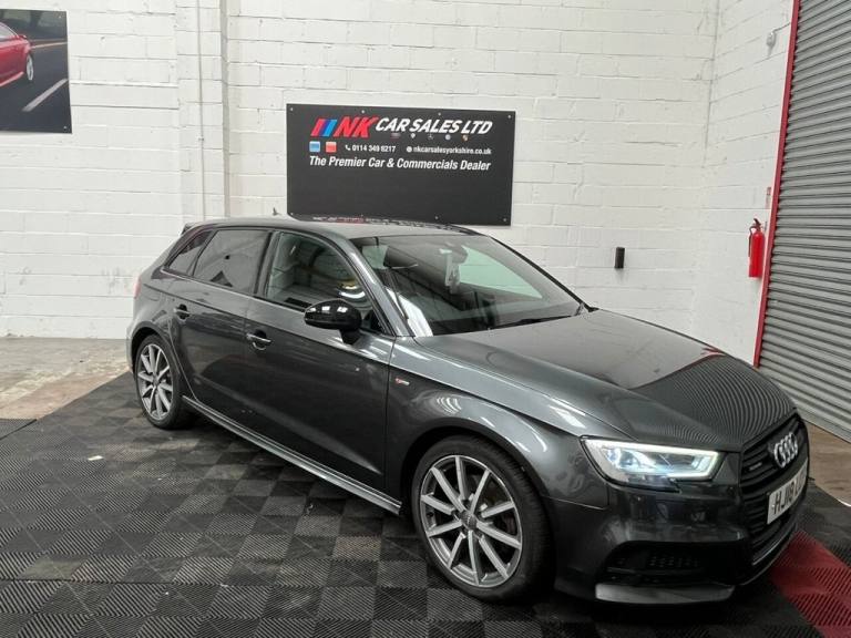 2018 18 AUDI A3 2.0 TDI BLACK EDITION SPORTBACK 5DR DIESEL S TRONIC QUATTRO EURO