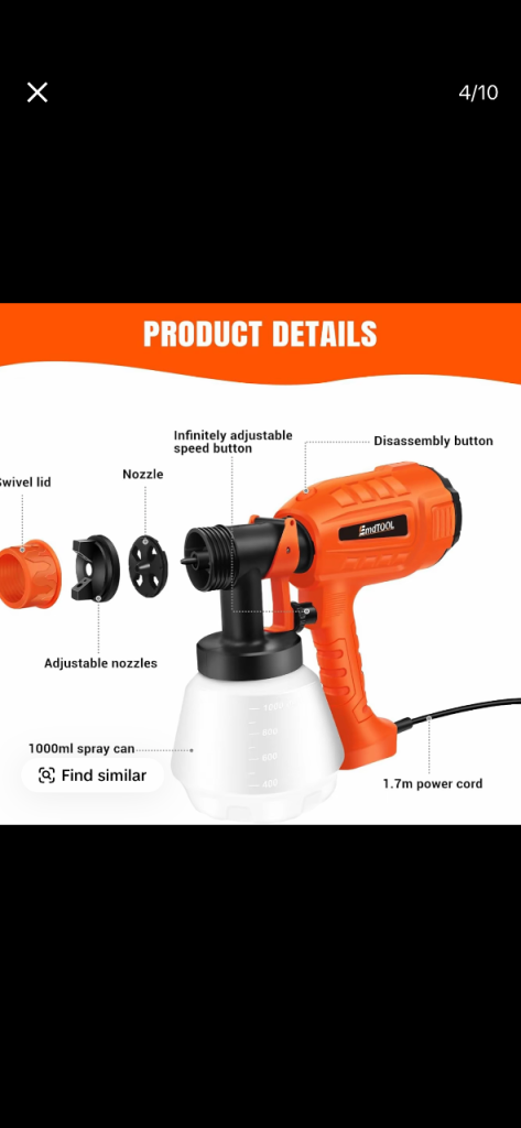 Brand new electric paint sprayer 