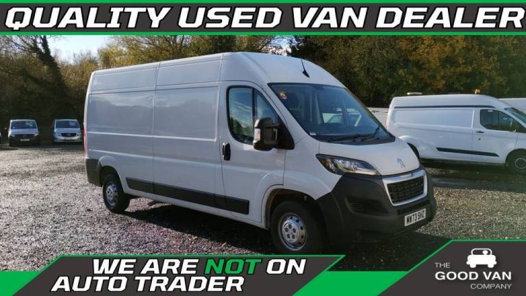 2023 Peugeot Boxer 2.2 BlueHDi H2 Professional Premium+ Van 140ps PANEL VAN DIESEL Manual