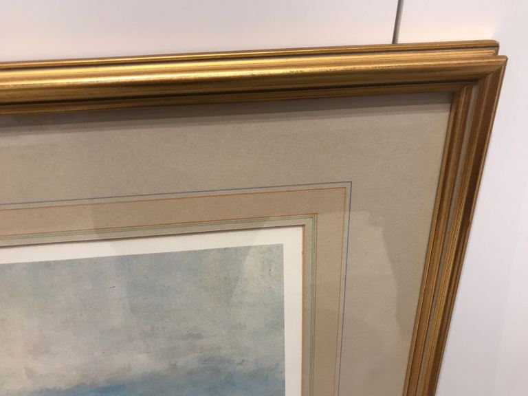 Beautiful Monet print.