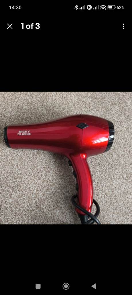 Nicky Clarke Professional Hair Dryer 
