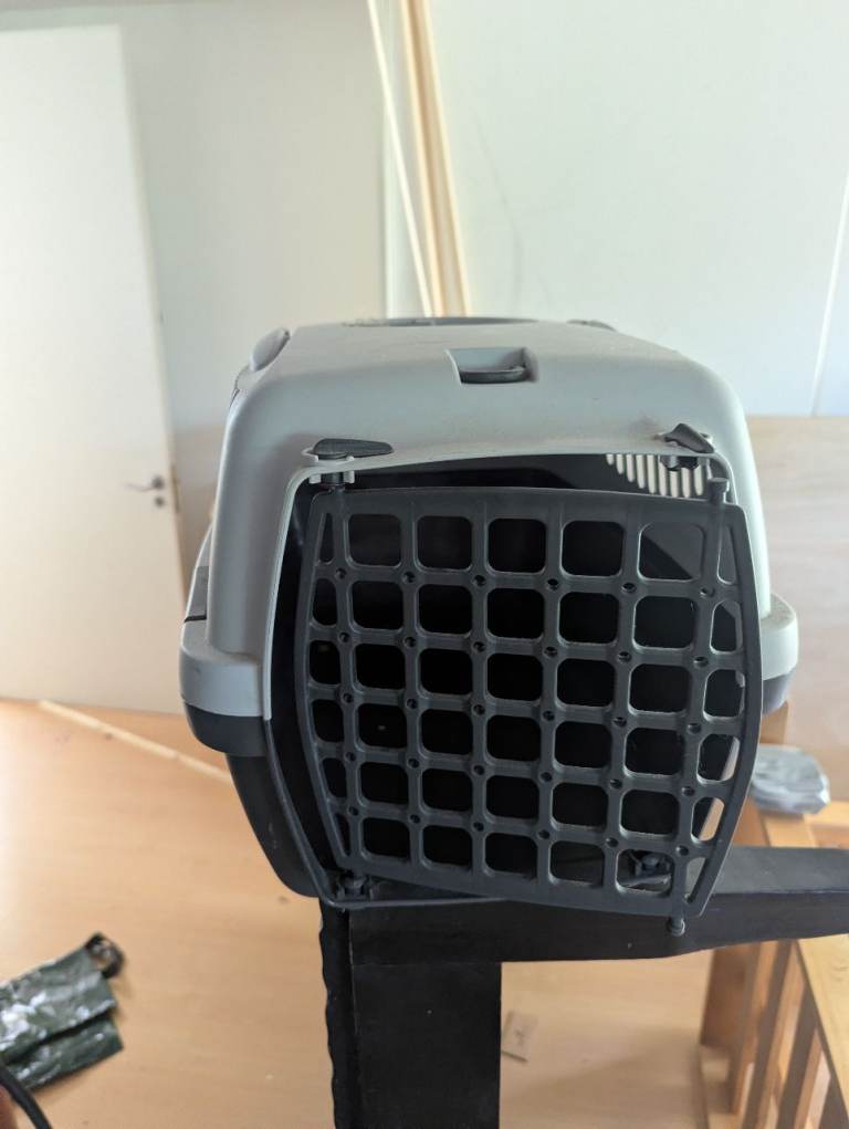 Cat Basket and Litter Trays 