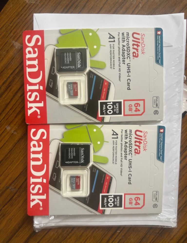 Sandisk 64gb SD card 