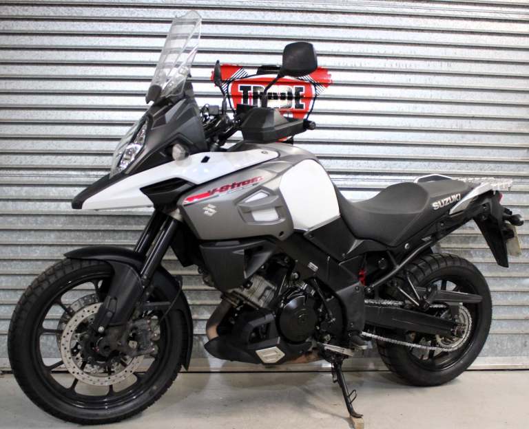 2018 18 SUZUKI DL 1000 AL8 V-STROM ABS TRADE SALE HPI CLEAR NEW MOT 26K WHITE
