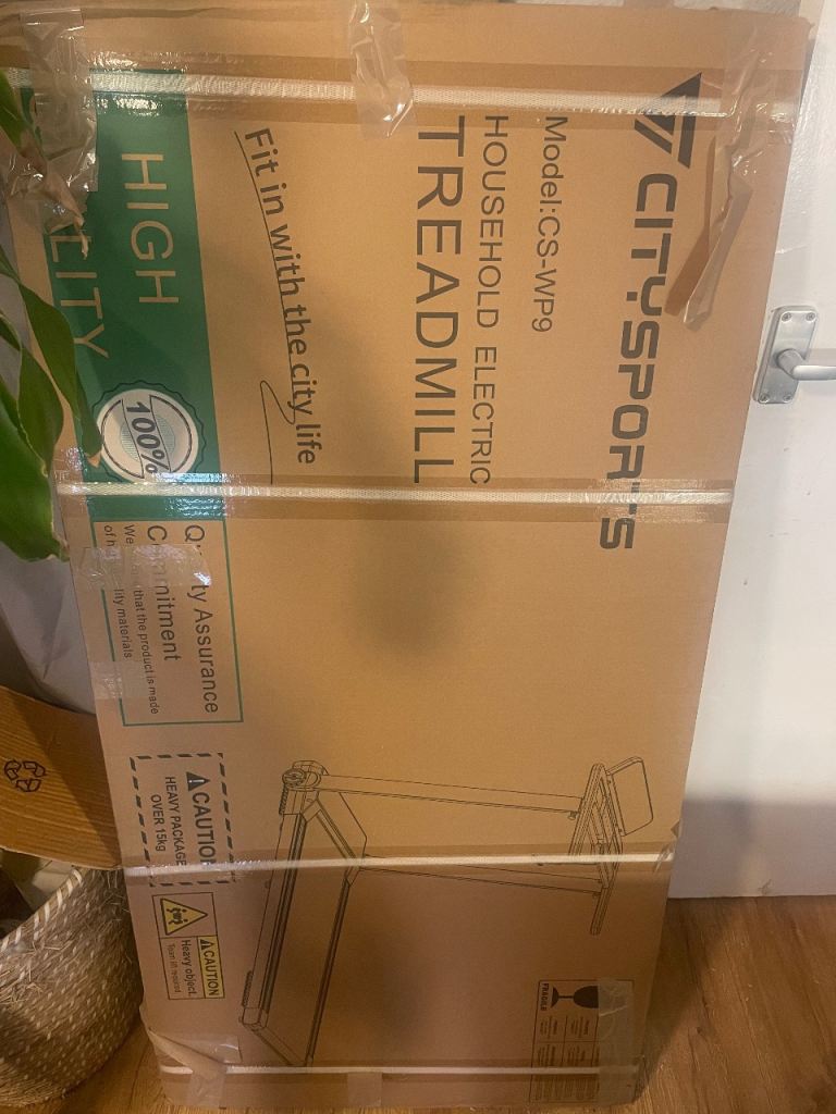 Unused treadmill 