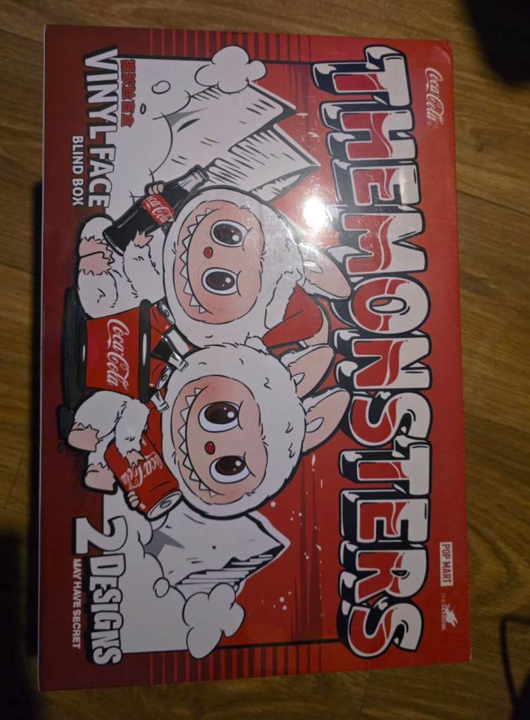 sealed case of 6 cola labubu