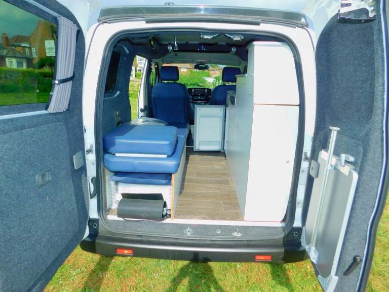 Sussex Campervans Nissan EV200 AUTOMATIC 2 to 3 Berth All Electric Campervan.