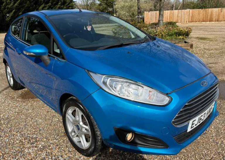 Ford Fiesta Zetec 2013 1.25 Manual Blue 3 Door MOT 