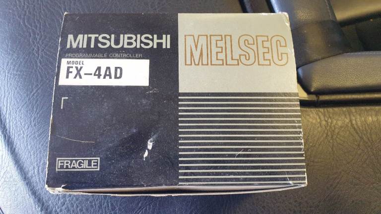 Mitsubishi MELSEC FX-4AD Programmable Logic Controller Module