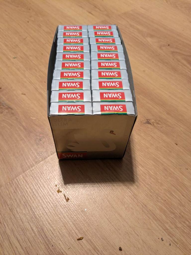 image for Rizla Swan Ultra Slim Silver Precut Filter Tips