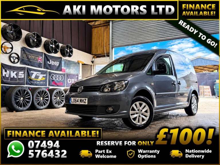 2014 Volkswagen Caddy 1.6 TDI C20 Highline L1 H1 4dr Panel Van Diesel Manual