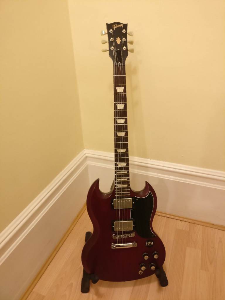 Modded Gibson USA 2013 SG Future Tribute – Heritage Cherry