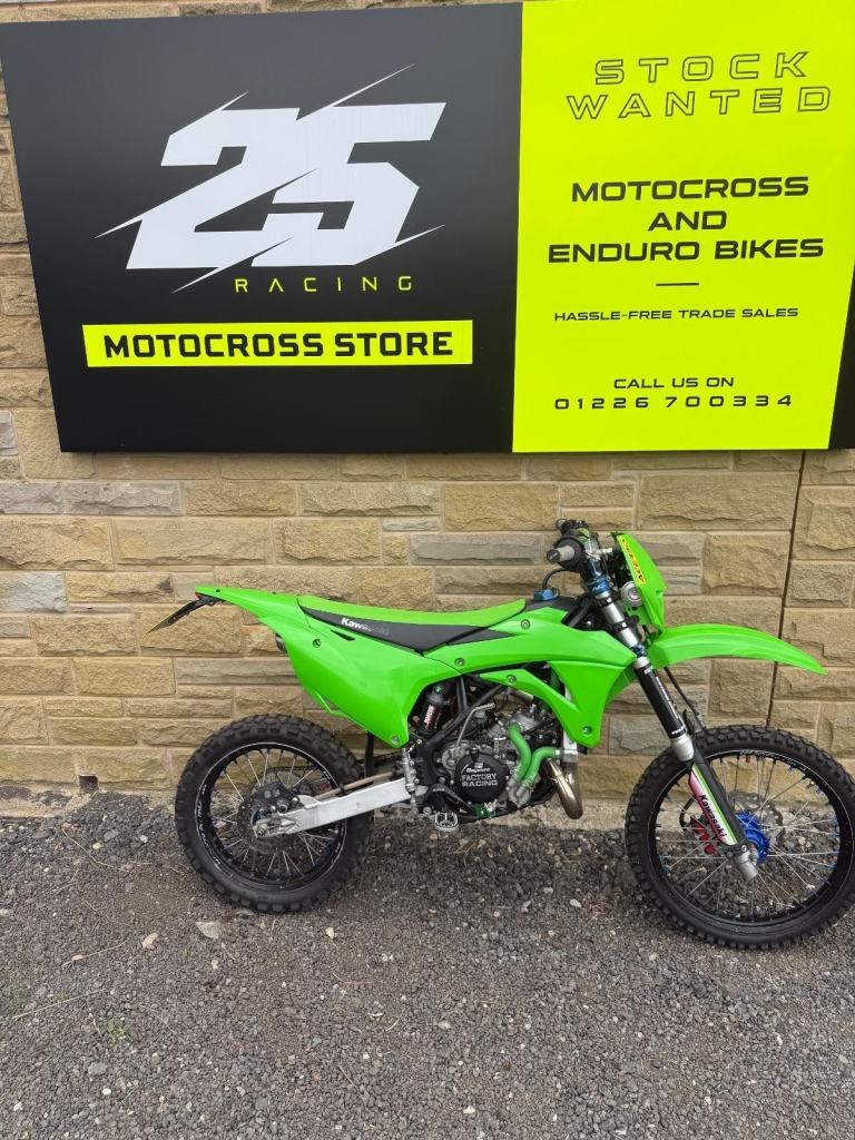 KAWASAKI KX 85 BIG WHEEL 2018 MODEL ROAD REG. 25 RACING STORE