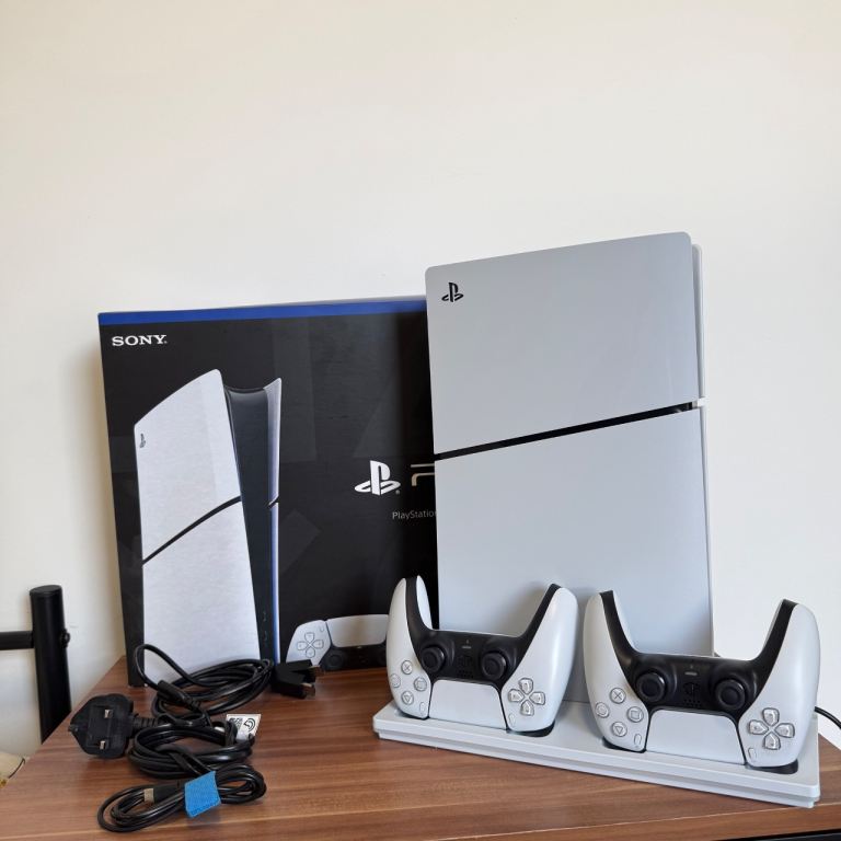 PS5 slim digital edition 1TB With 2 controllers 