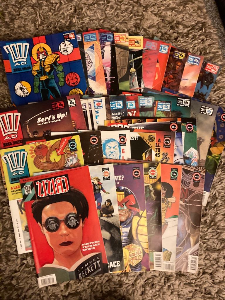 Classic 2000AD Comics