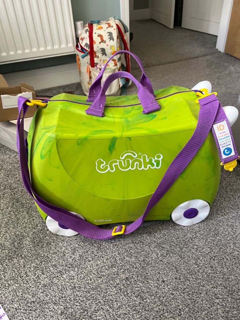 Trunki Ride-On Suitcase – Monster