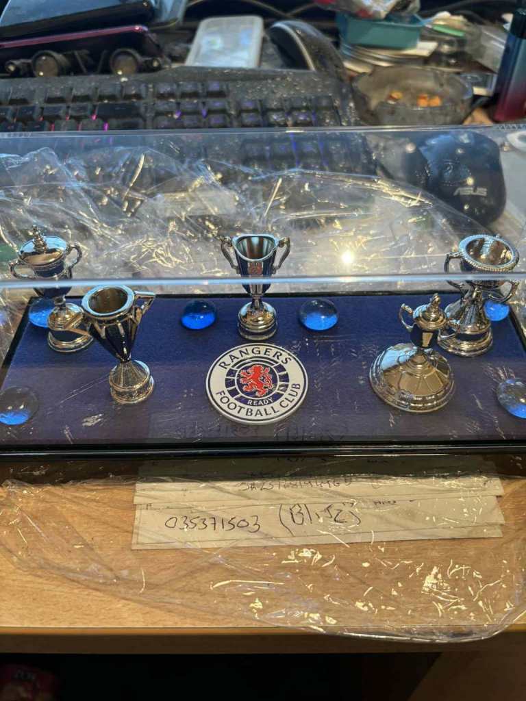 Rangers display case