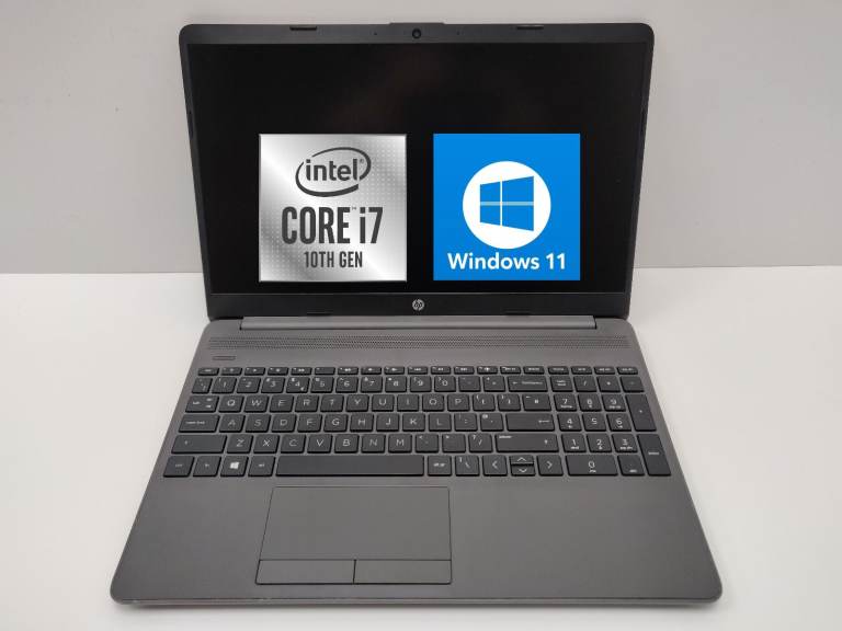 Windows 11 Pro HP i7 1065G7 8gb 256gb SSD USB-C Office Laptop Full HD 15.6-inch 11th Gen