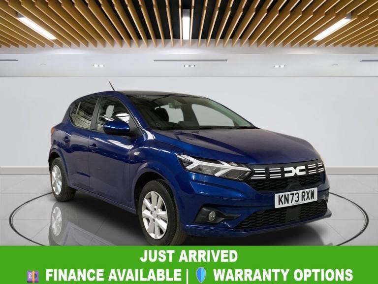 2023 Dacia Sandero 1.0 TCe Expression Hatchback 5dr Petrol CVT Euro 6 (s/s) (90 ps) Hatchback Pet...