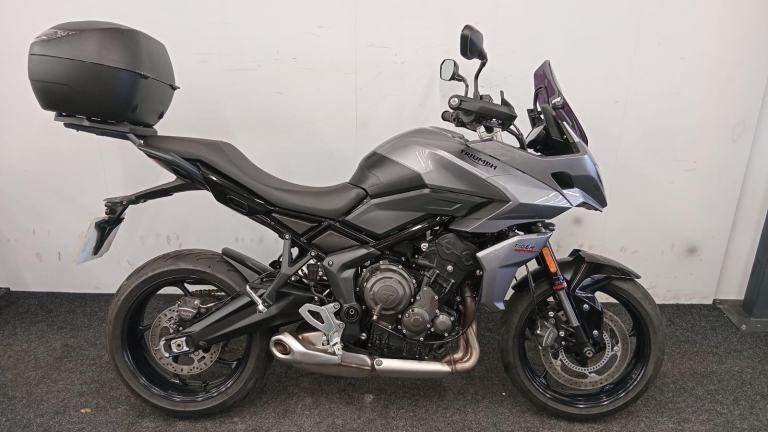 TRIUMPH TIGER 660 SPORT ** MOT JULY 2026 - TOP BOX - HAND GUARD **